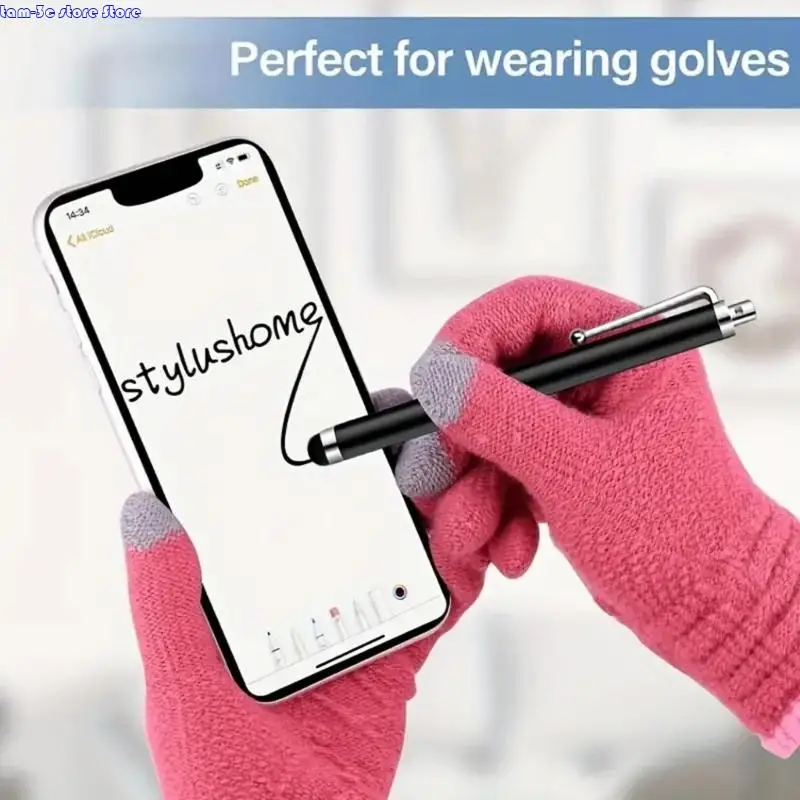 D0UAタッチ可能なスクリーンスタイラスモバイルタブレット用の実用的な電話容量性ペン