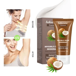 New Whole Body Deodorant Invisible Cream Clean Tangerine 72 Hour Odor Control Fruity Eliminate Bad Smell Antiperspirant Cream