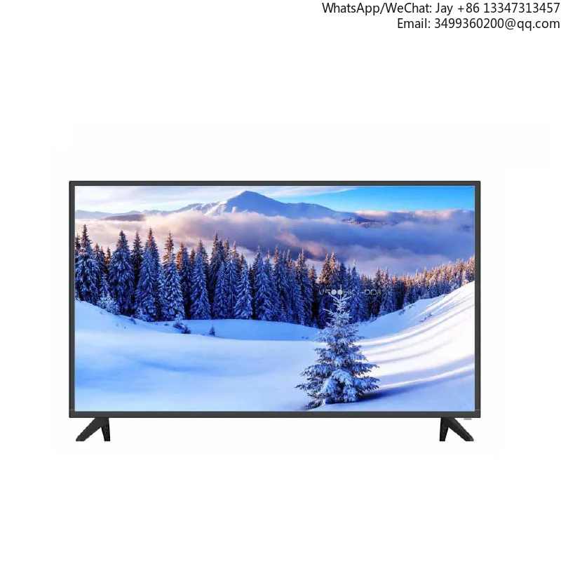 

Custom 2K 4K FHD ATV Flat Screen QLED TV 32 40 50 55 65 75 43 Inch Smart TVs With LED Backlight For Bathrooms Television