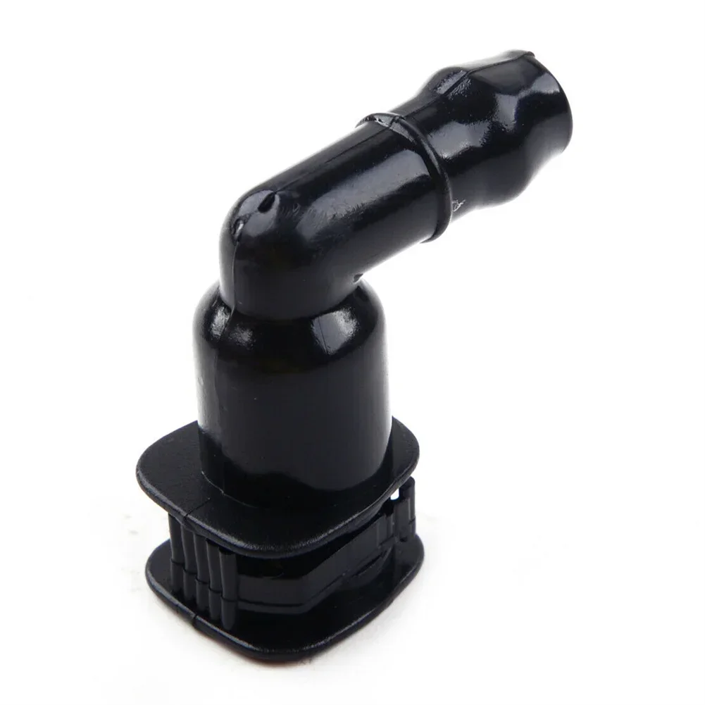 1x Headlight Washer Connector Elbow Washer Pump Accessories Black Car Accessories For A4 A6 A8 TT High Quanlity