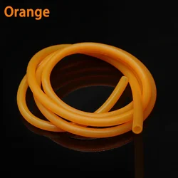 1/5/10M Orange Food Grade Silicone Rubber Hose IDxOD 3x5mm 4x6mm 5x7mm 6x8mm Flexible Nontoxic Silicone Tube