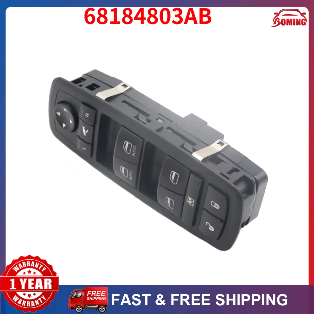 NEW Car Master Power Window Control Lifter Switch Driver Door For Jeep Grand Cherokee 2014-2018 68184803AB 68184803AC 68184803AA