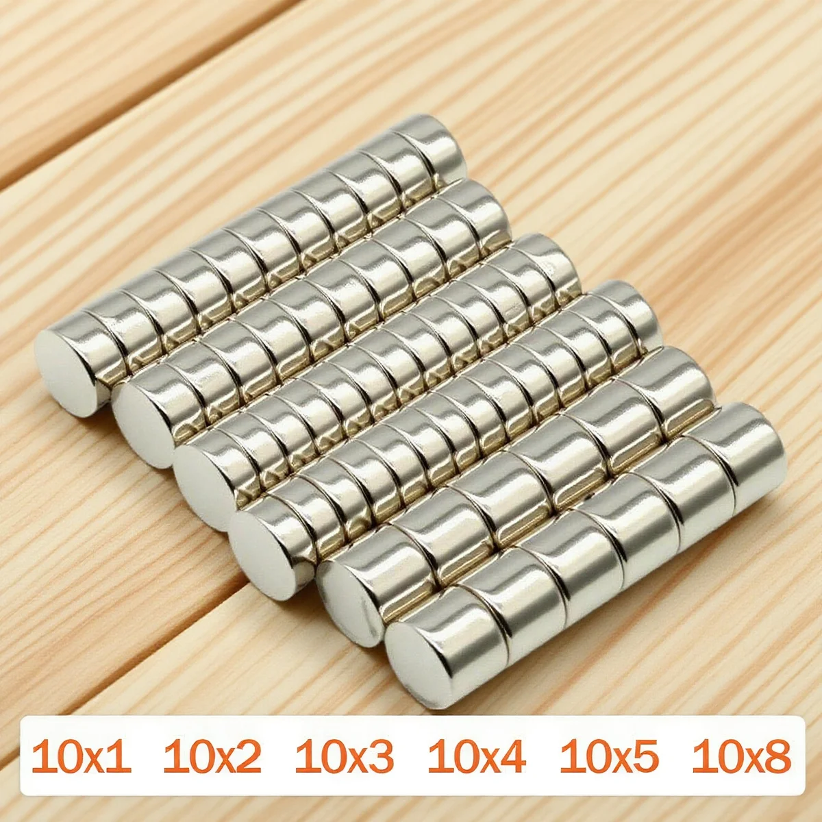 

10X1,10X2,10X3,10X4,10X5,10X8MM Round tiny magnets for kitchen, whiteboard - neat, ideal for teachers, hold tools, fix docs