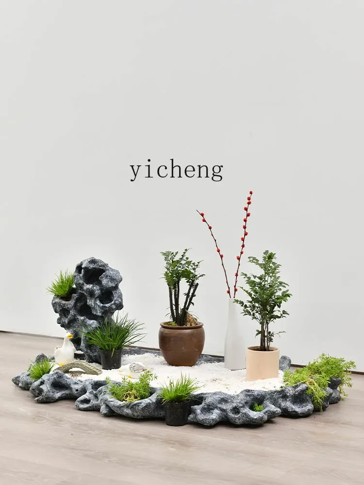 ZZ Zf حديقة فناء الديكور الجبل الاصطناعي ونادي النافورة B & B مفتوح