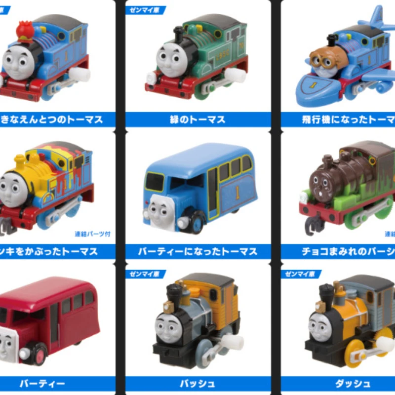 TAKARA TOMY Gashapon Capsule Toy Thomas and Friends James bradley Gordon Edward Action Figures giocattoli modello da collezione regali per bambini