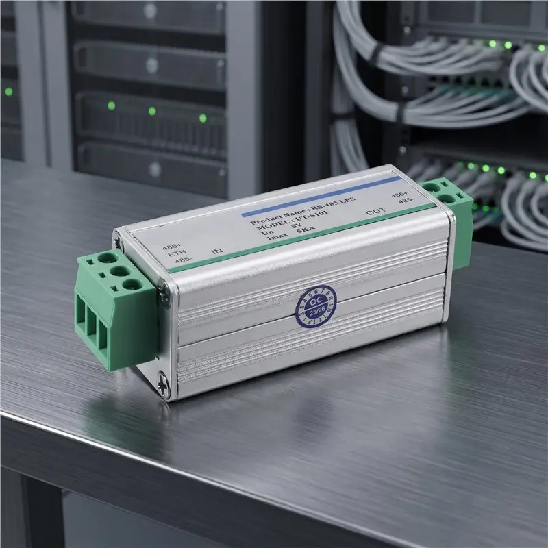 For IEC61643-21:2000/GB/T18802.21 RS-485 Surge Protectors Lightening Arrester Terminal Block For RS-485 Network- UT-S101