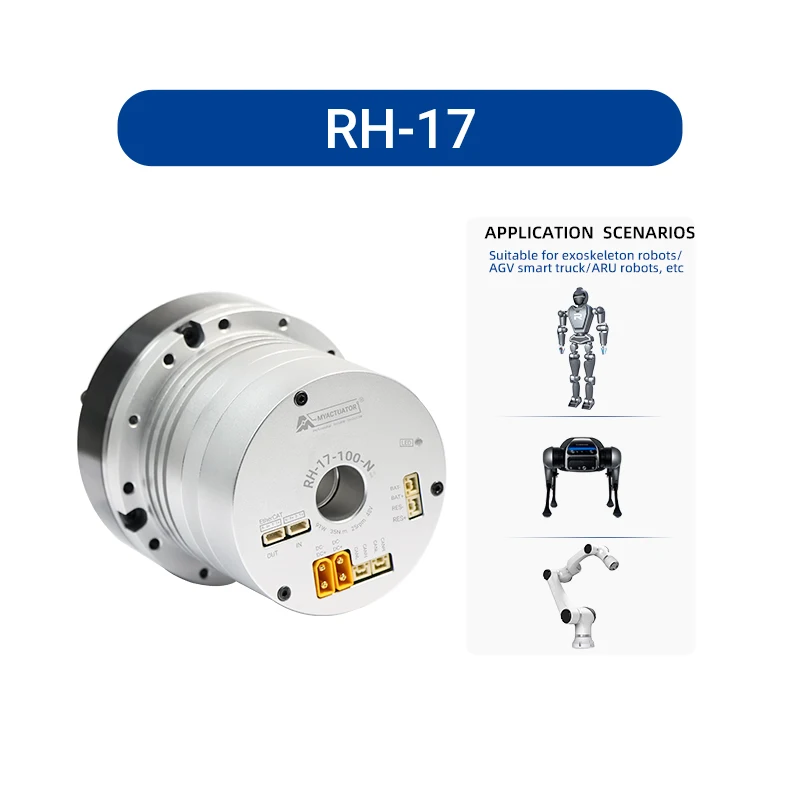 2026 RH-17Harmonic Joint Motor  Innovative Cross Roller Bearing Architecture  EtherCAT Gigabit Bus + CAN Dual Communication Prot