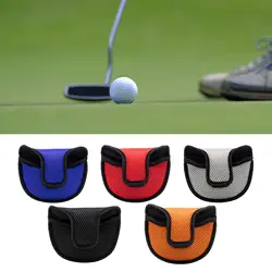 Premium Portable Mallet Putter Headcover Lightweight Protective Cover with Secure Magnetic Closure for Golf Mallet Putters