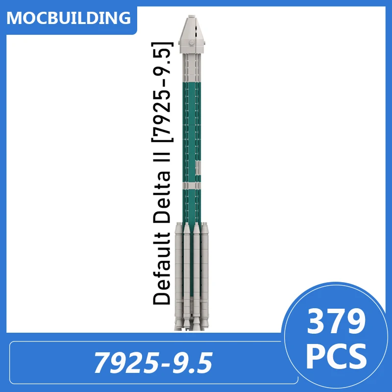 Delta Ii Met Kepler En Mer 1:110 Schaal Model Moc Bouwstenen Diy Monteren Bakstenen Ruimte Serie Educatief Speelgoed Geschenken