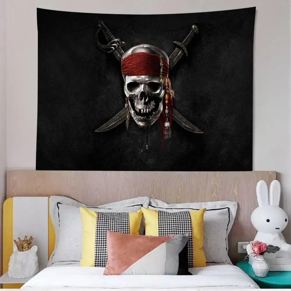Pirates Of The Caribbean Colorful Tapestry Wall Hanging Bohemian Wall Tapestries Mandala Wall Hanging Sheets