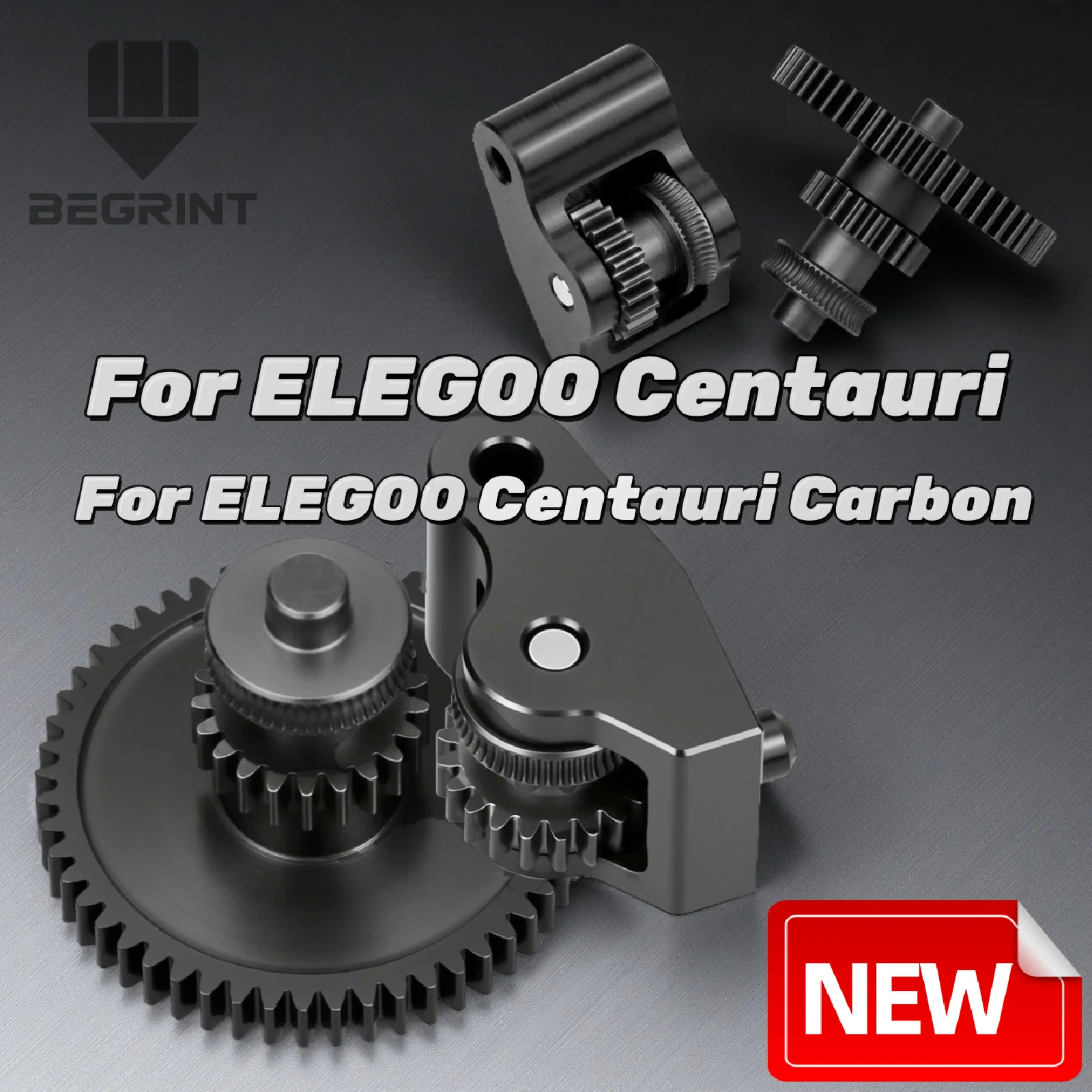 

For Elegoo Centauri Carbon Extruder Hardened Steel Gears High Precision Elegoo Centauri Carbon Parts 3d printer Accessories