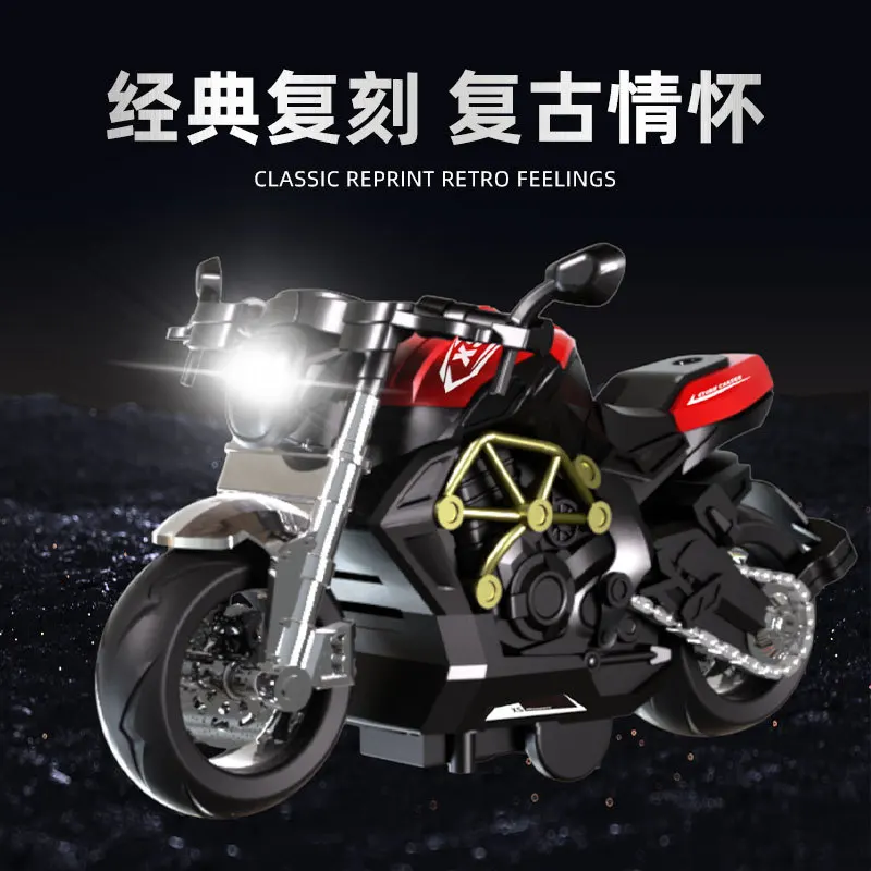 1: 12 State Guest 650, Gustav BMW S1000RR Harley Alloy Motorcycle Model, Children's Toy Ornament Gift