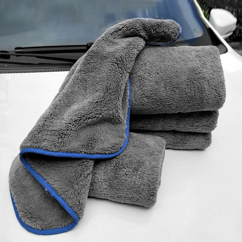 1200GSM Car Wash Microfiber Towel 40x40cm Car Cleaning Care Cloth Auto Towel One-Time Fast Drying Car Wash Accessories