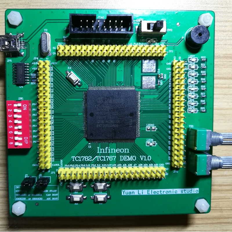 TC1782 Microcontroller Development Board Evaluation Board TC1782 Development Board V1