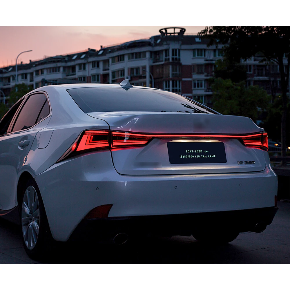 

Motion New Arrival Led Taillight for Lexus IS250 IS300 IS350 IS200t ISF 2014 -20 F Sport Dynamic Turn Signal Tuning Assembly
