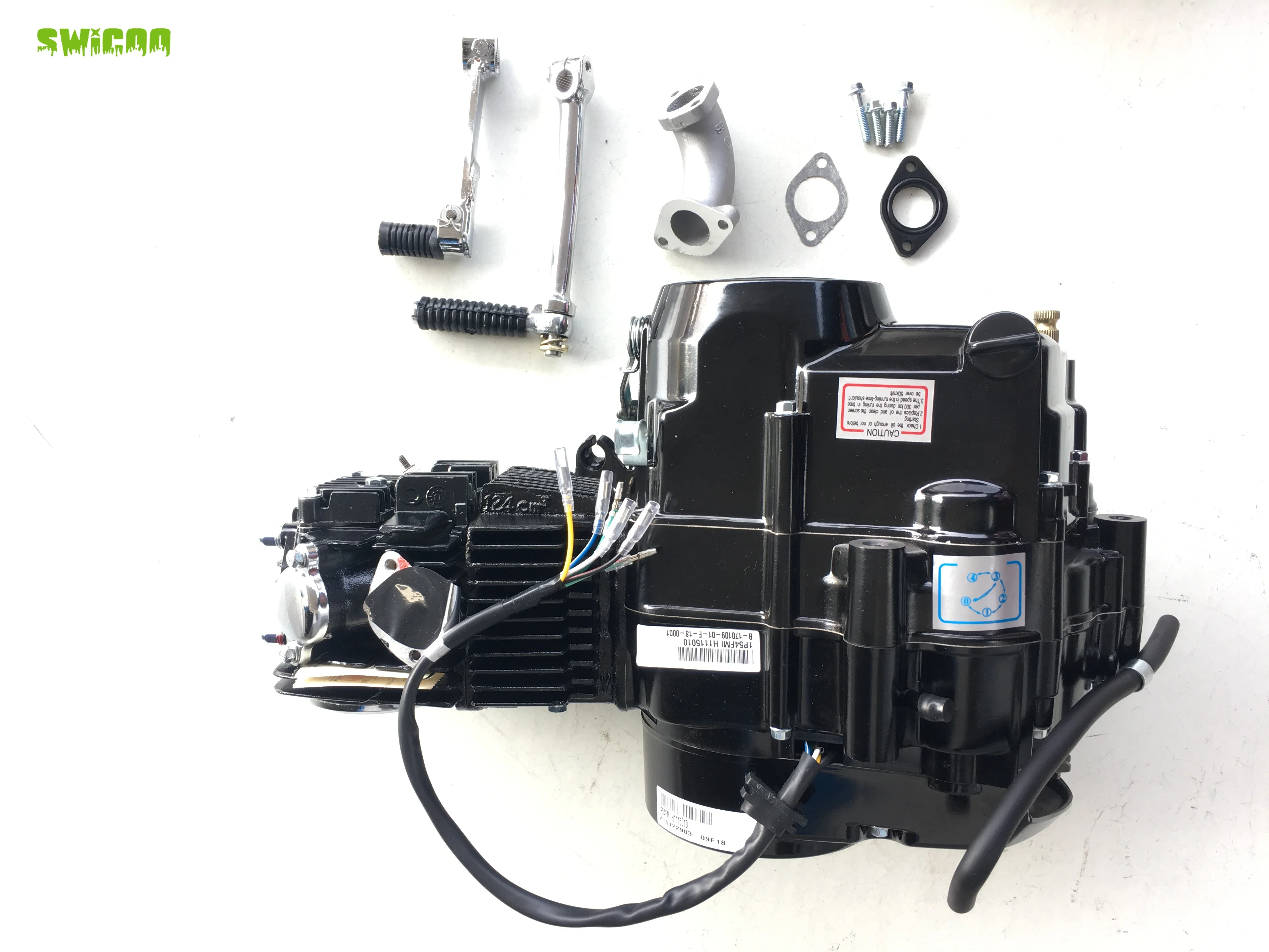 Lifan 125cc Engine System 4 Gears Manual Clutch Engine Motor Pit Pro Trail Dirt Bike ATV Motorcycle Engine 125cc