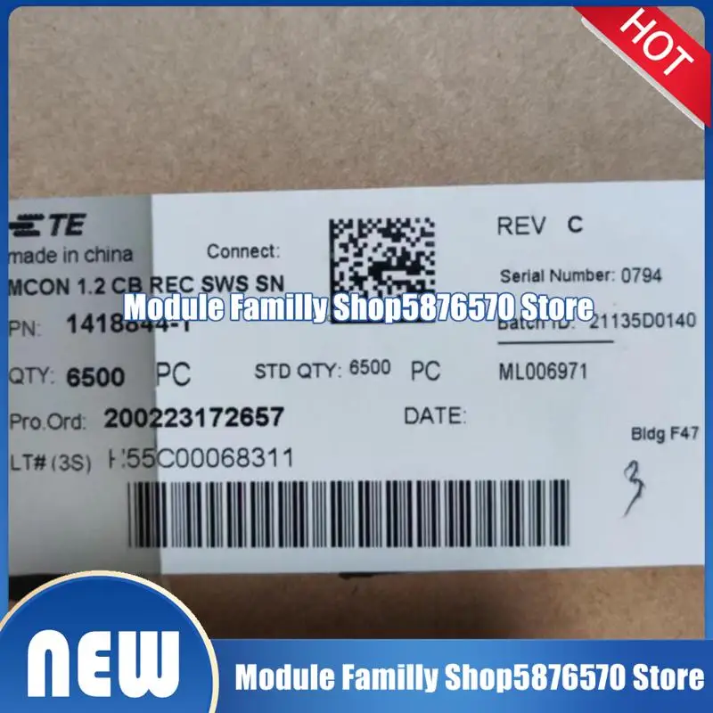 100 قطعة/الوحدة ، 1-175196-5 1-176497-1 1241404-1 1241412-1 1379658-1 1418844-1 170233-1 170258-1 1718760-1 172168-1