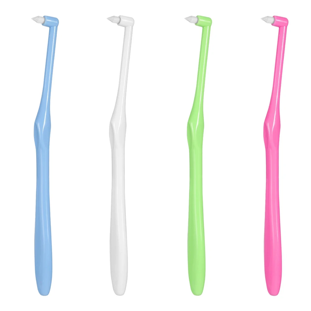 

1-5PCS Single-Beam Soft Teeth Cleaning Toothbrush Small Head Orthodontic Interdental Brush Soft Hair Oral Care Tool