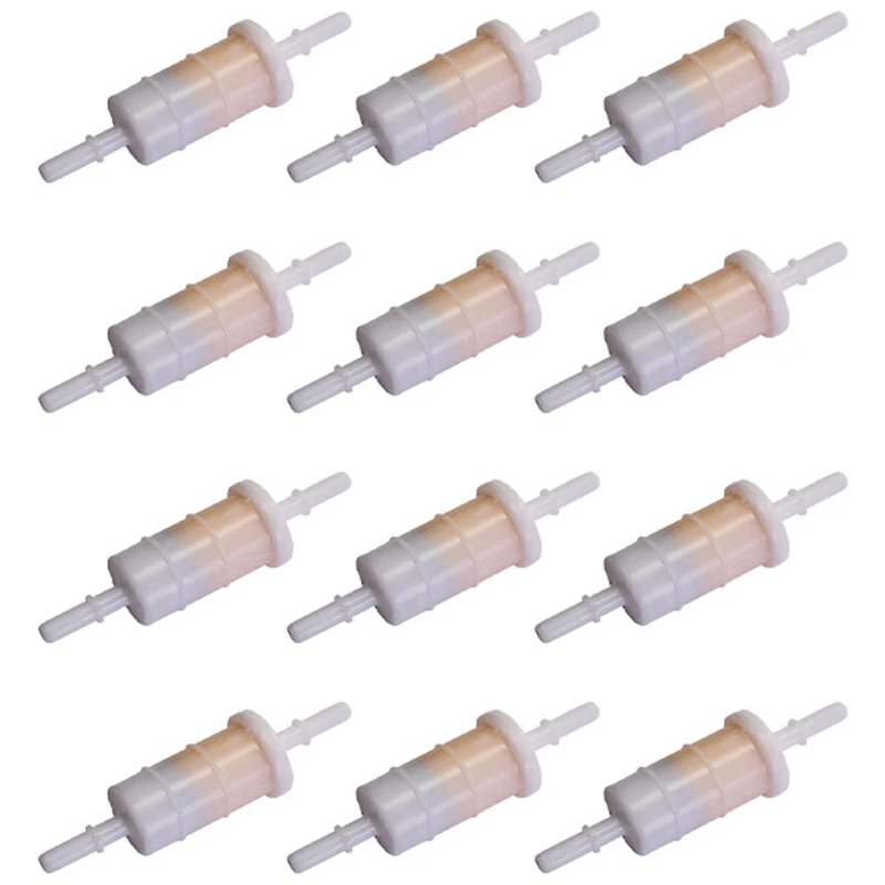 12Pcs Fuel Filter Motor Gasoline Filter Elements For Yachts Fishing Boats 35-879885Q