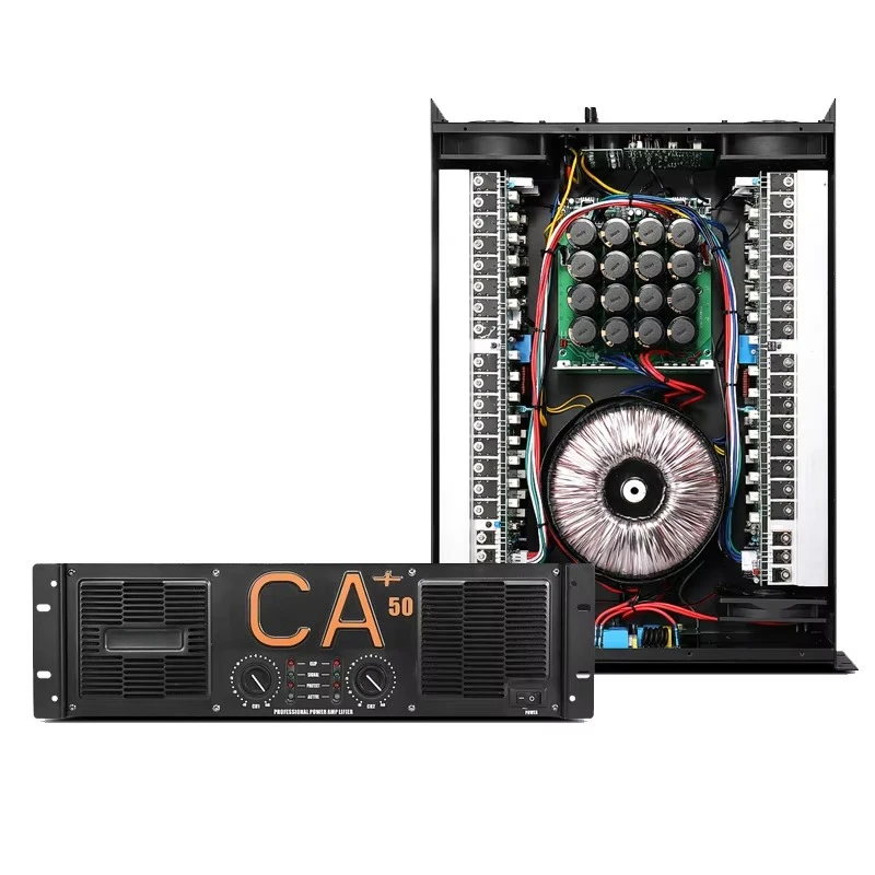 CA50 High Power 1500 Watt 8ohm OEM Professional Outdoor Amplifier Class H Profesional Amplificadores