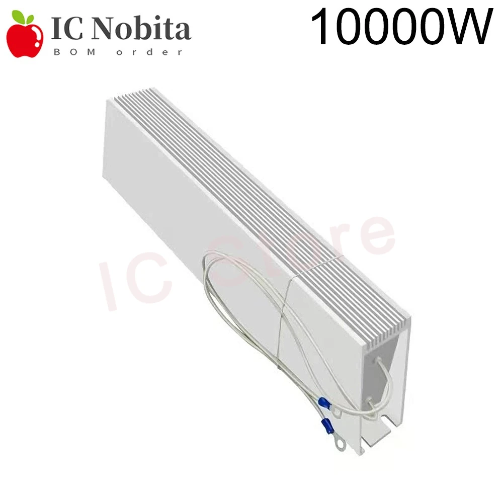

10KW 10000W RXLG High Power Aluminum Shell Brake Resistor for Servo Frequency Converter Inverter 10 20 30 40 50 75 100 150 300R