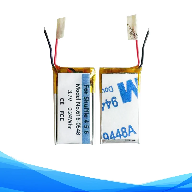 

Original Replaces 52mAh 616-0548 616-0150 A1373 Battery For Ipod Shuffle 4rd 5rd 6rd Generation 4 5 6 Batterie Accumulator AKKU