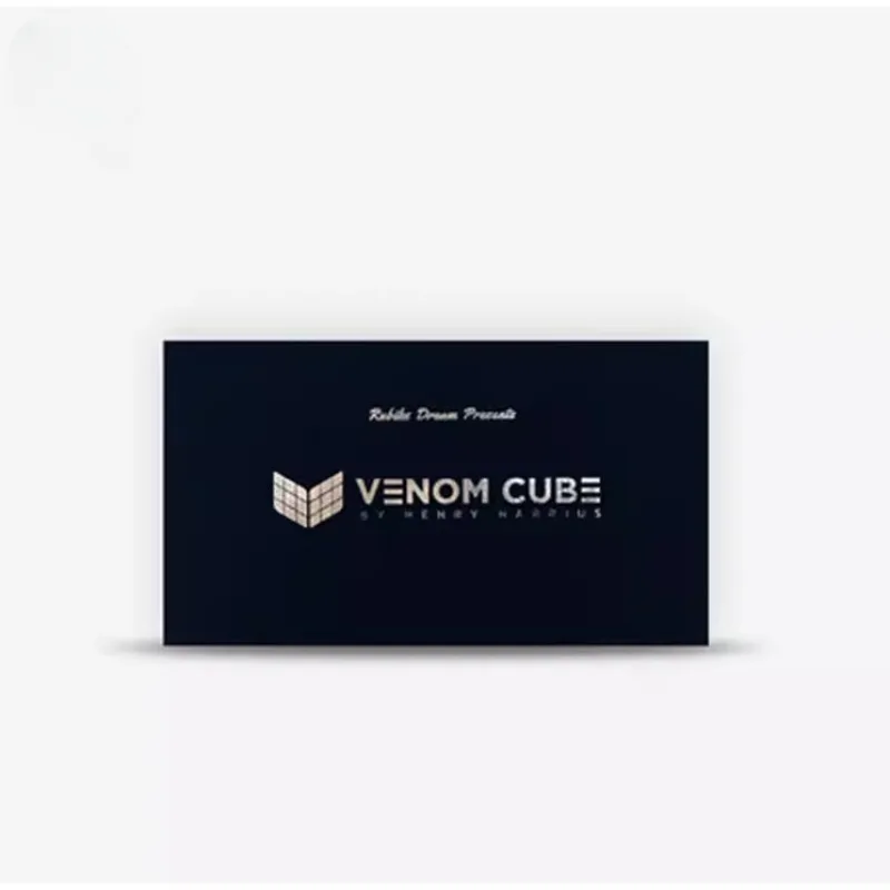 Venom Cube by Henry Harrius,Magic Tricks Magician Close Up Illusion Mentalism Funny Cube Instant Restore Magia Gimmick Props