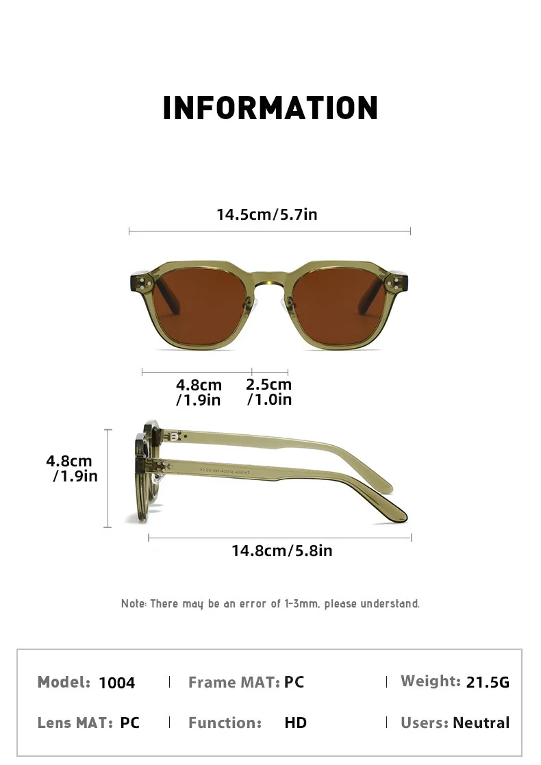 Retro Polarized Sunglasses Men Ultralight TR90 Frame Polygon Women Sun Glasses Outdoor High Quality Travel Eyewear Gafas De Sol