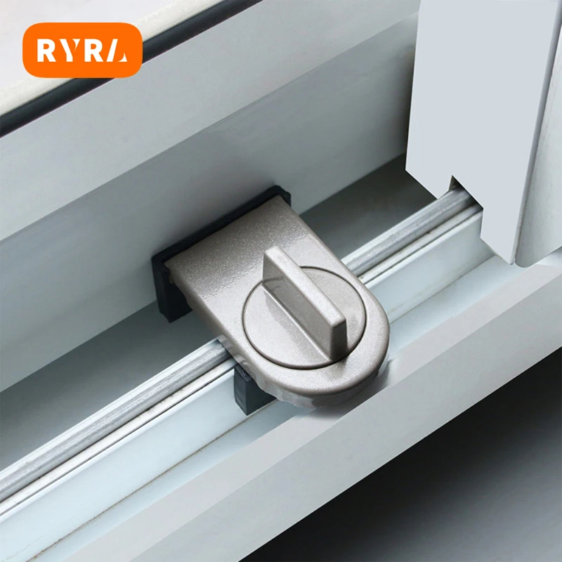 Anti-theft Door Lock Buckles Cast Metal Hook Door Lock Toilet Doors Right Angle Sliding Gate Lock Bolts