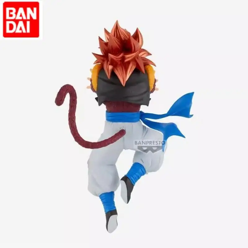 Chaud véritable BANDAI BANPRESTO DRAGON balle sang de SAIYANS Super Saiya4 Gogeta PVC Figure modèle Original poupée jouet enfants cadeau