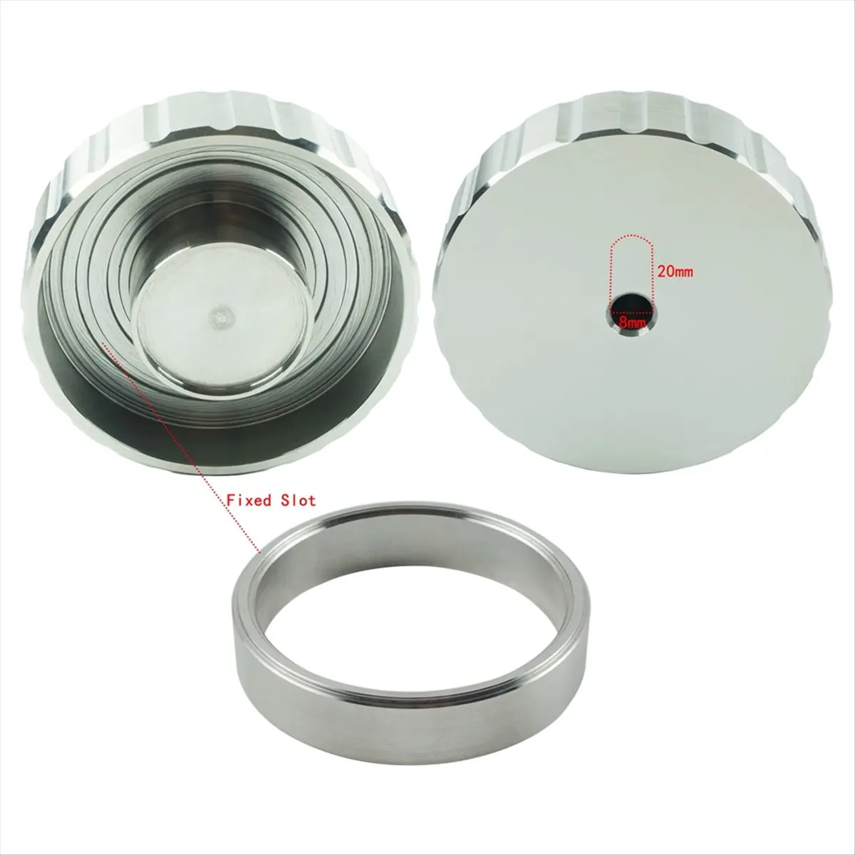 A86G NEW Music Player Universal Adjustable Weight LP Vinyl Record Player Disc Turntable Stabilizer Weight Clamp