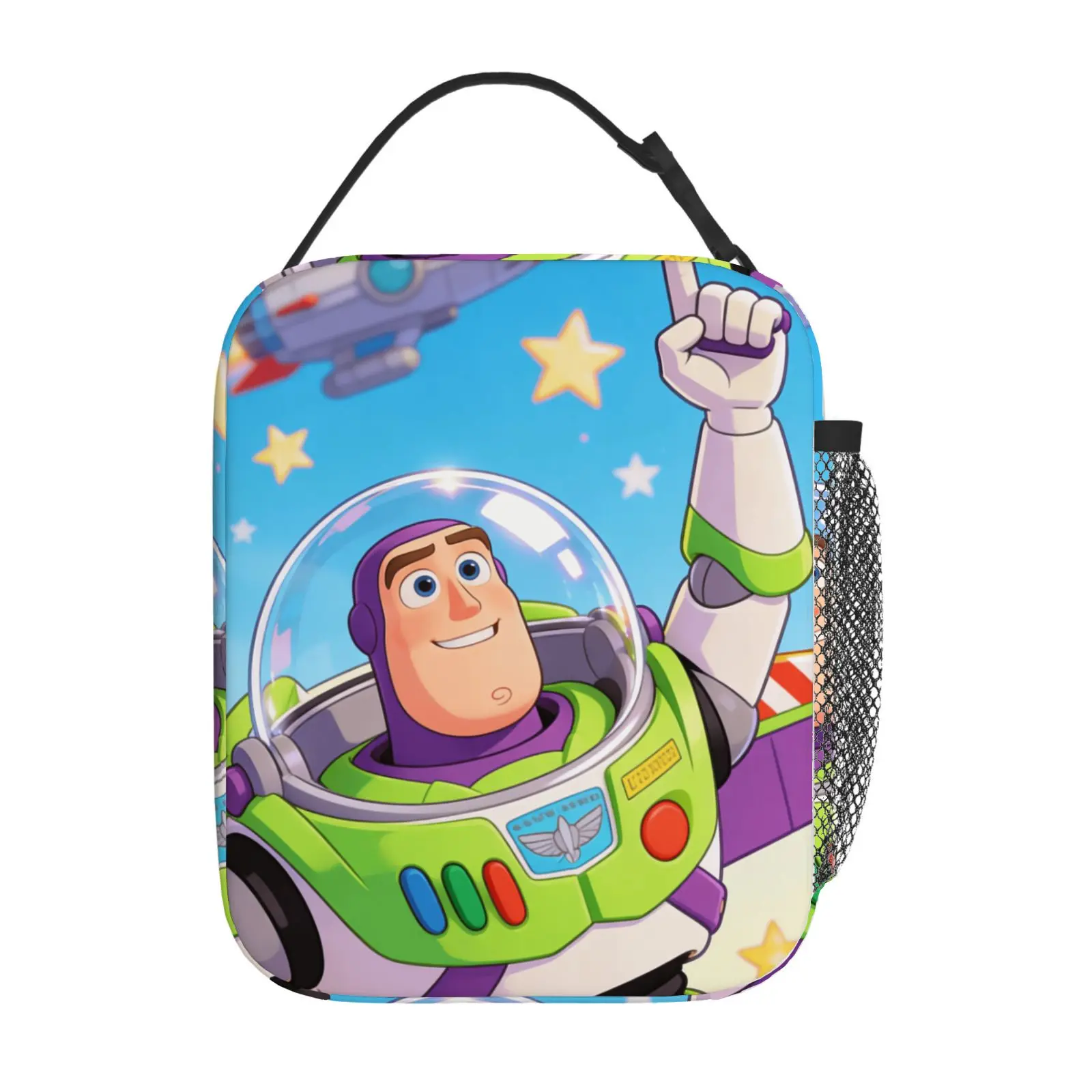

1pc Buzz theme cute lunch bag, suitable for casual daily application, commuter lunch bag, gift