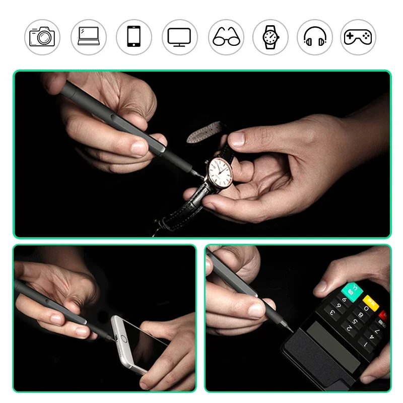 Xiaomi 63 Năm 1/25 Trong 1 Bộ Vít Chính Xác Từ Tua Vít Bit Torx Lục Giác Hơi Tay Cầm Screwdrive Bộ Dụng Cụ