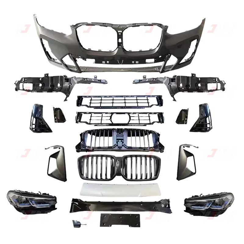 2018-2022year X3 G01 G08 Old to New 2023year X3 G01/G08 Lci Mtech Sport Body Kit with Headlights Taillights