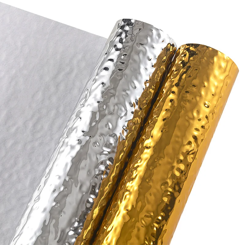 Water Ripple Self-Adhesive Wall Stickers Gold Silver Mirror Sheets Wedding Ceiling Backdrop Shop Birthday Party Home Decorations