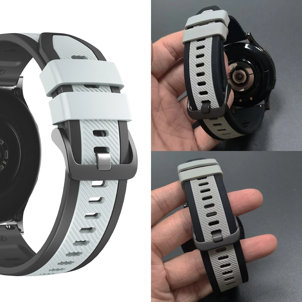 22mm Rubber Watch Strap For POLAR Vantage M3 M2 M V3 Sport Band For POLAR Grit X X2 Pro Titan Bracelet Correa Silicone Wristband