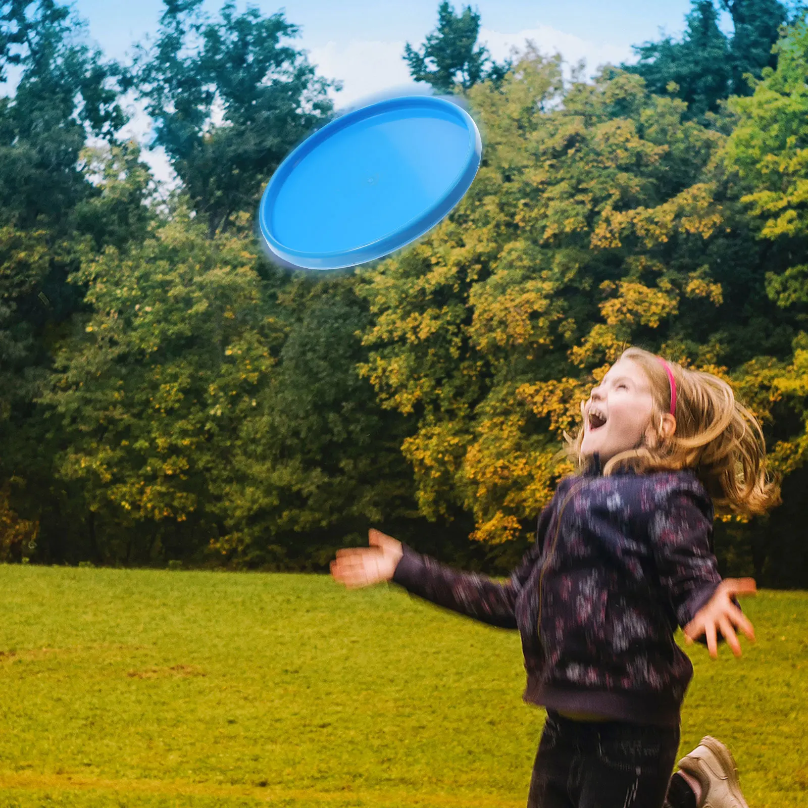 أداة التدريب أدوات رمي الكرة اللينة معدات القرص الرياضي لعبة الطيران في الهواء الطلق المهاجم الأزرق المحمولة المساعدة في الممارسة