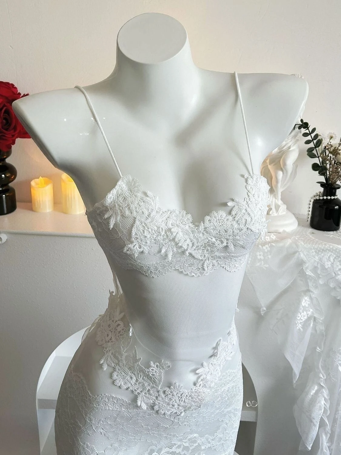 Abito Sexy in Pizzo Ricamato S - Embroidery Outfit recensione e prezzo