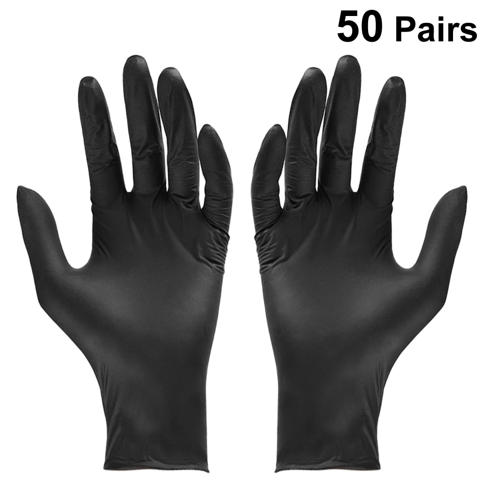 

50 Pairs Hand Protective Hand Protective Rubber for Multipurpose Rubber Gloves Gloves Home Arts Crafts