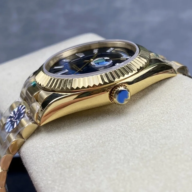 Luxury Watch Casual Sport Brand Stainless Steel Band Clock Fashion Quartz Wristwatches Date Display Night Glow Watches for Men