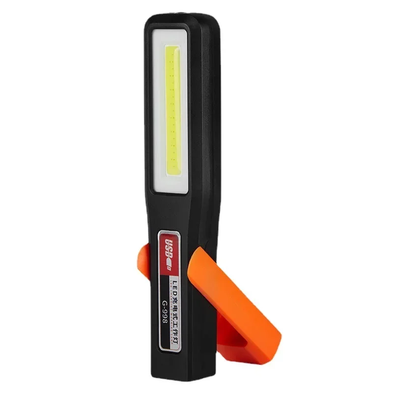 Novo 1/8 pçs brilhante cob led luz de trabalho lâmpada mecânica do carro usb recarregável lanterna tocha magnética luzes de emergência luz de advertência