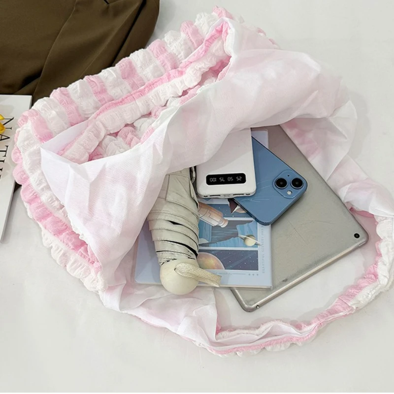 حقائب يد عصرية متعددة الاستخدامات وركاب للنساء ذات سعة كبيرة وخفيفة الوزن وحقيبة كتف بسيطة وغير رسمية #5