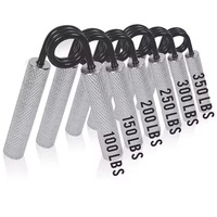 Metal Hand Grips Strengthener Men Women Arm Spring Finger Massager Expander Hand Exercise Gym Fitness Training Wrist Gripper