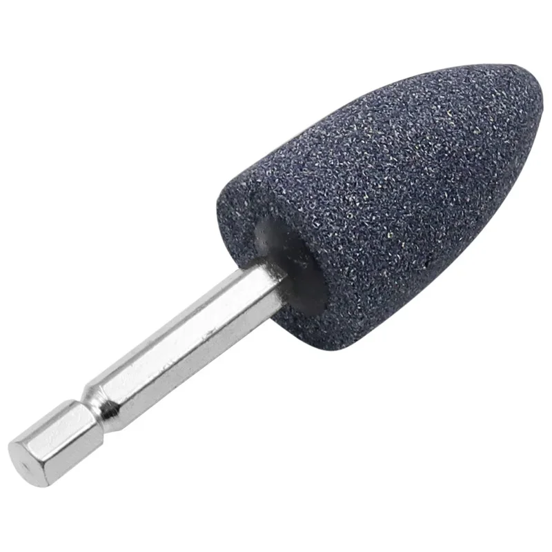 1 pz 25/30mm esagonale 6.35mm gambo mola testa di affilatura portatile rettifica trapano accessori per utensili elettrici