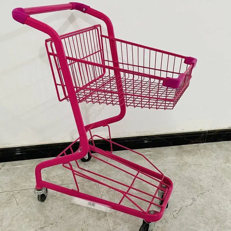 Pink Stall Supermarket Trolley Photography Props