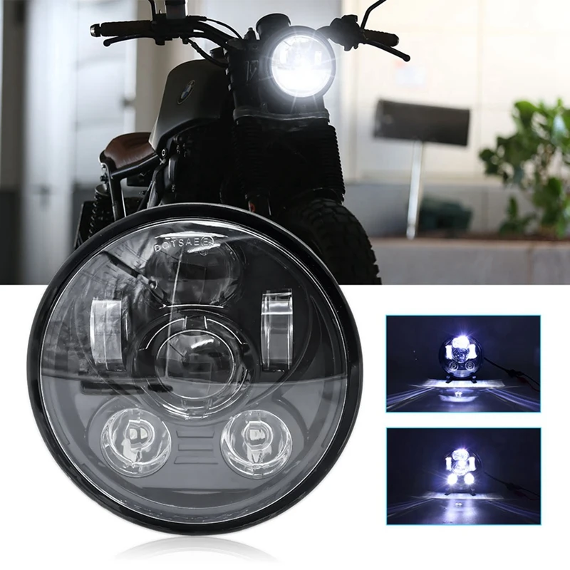 Accessori per fari moto per Sportster 1200 883 Touring Scrambler Triple Headlight