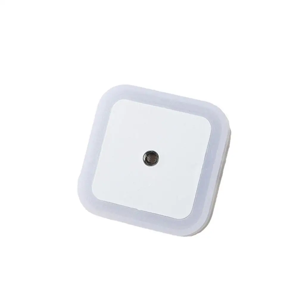 Luce del sensore luce notturna a LED lampada da comodino intelligente per la stanza corridoio percorso wc illuminazione domestica luce bianca gialla C7X2