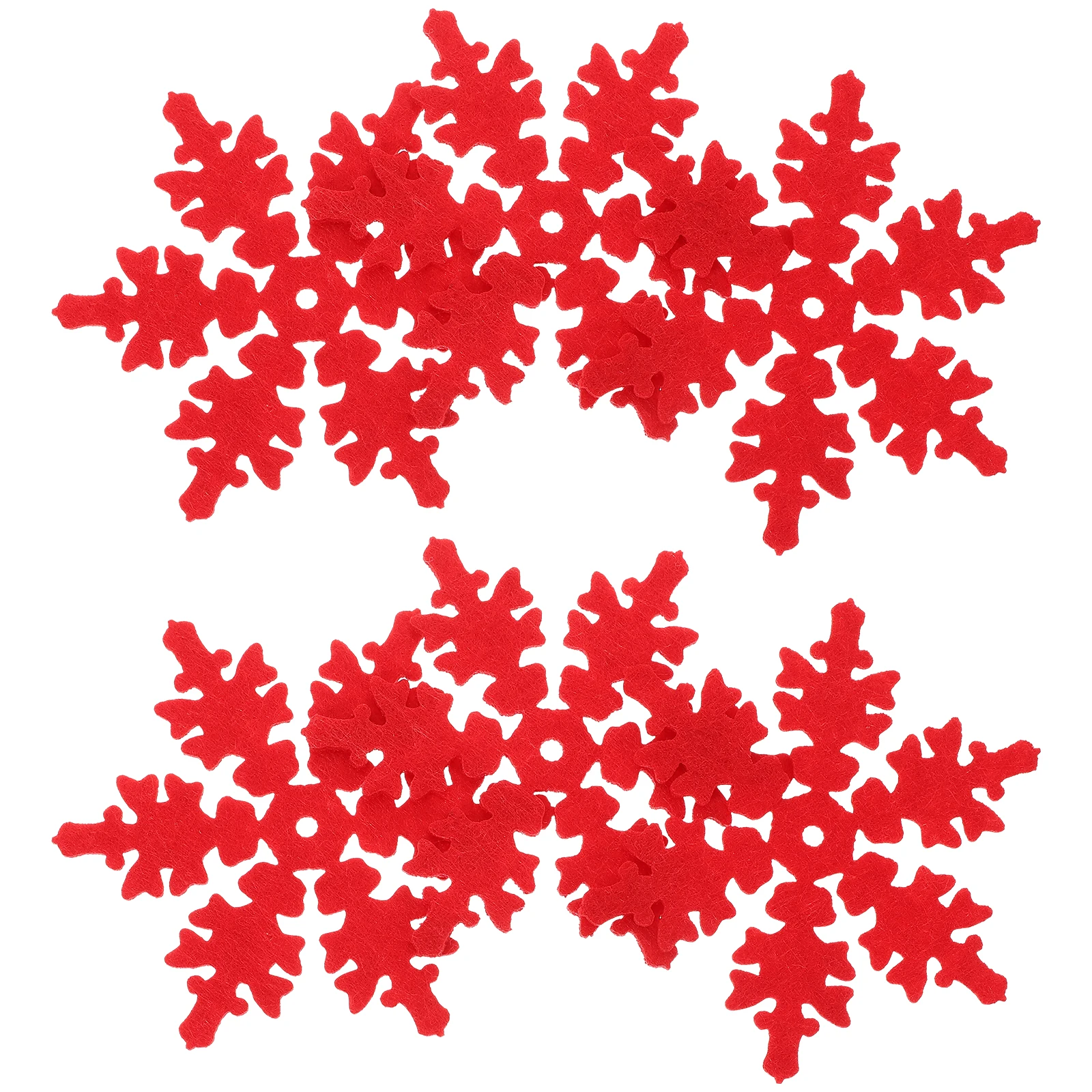 

8pcs Snowflake Coasters Christmas Decorations Desk Cup Placemat Heat Resistance Mug Mat Insulation Christmas Party Supplies