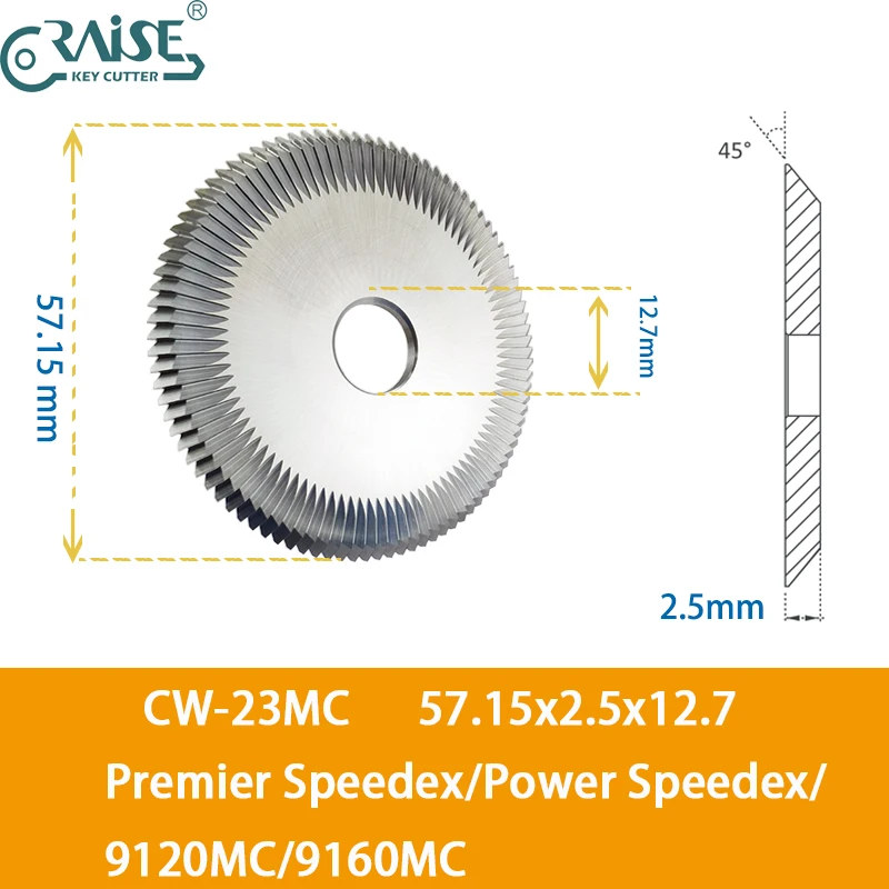 Фрезер для ключей, совместимый с Premier Speedex/ Power Speedex/9120MC/9160MC, фрезер для ключей, слесарные инструменты