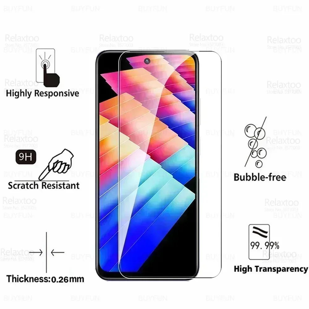 6in1 Camera Protective Glass For Infinix Hot 30 30i 4G Tempered Glass On Infinix Hot30 Play NFC Hot30i I 30Play Screen Protector